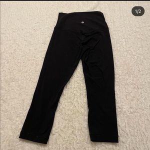 Lululemon high waisted align crop leggings